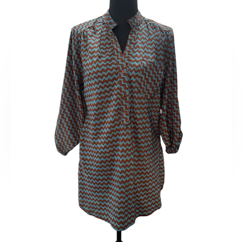 Rue21 Chevron Pattern Top